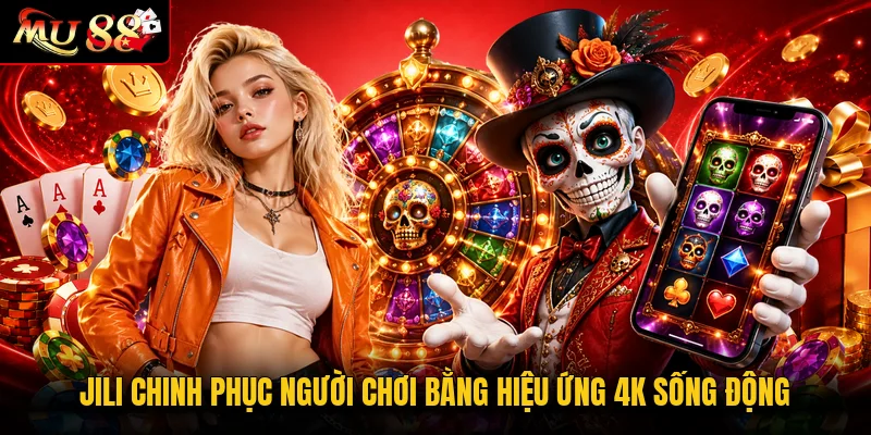 JILI chinh phục người chơi bằng hiệu ứng 4K sống động